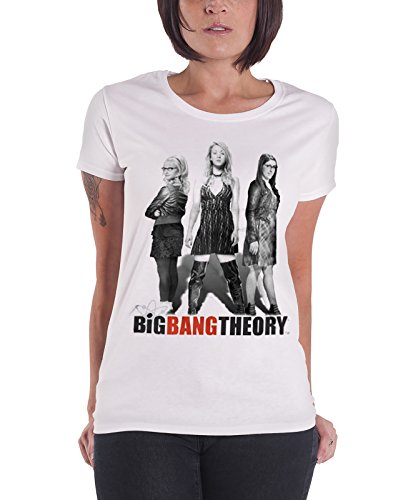 The Big Bang Theory - Girl Power dames T-shirt wit - Merchandise televisie von The Big Bang Theory