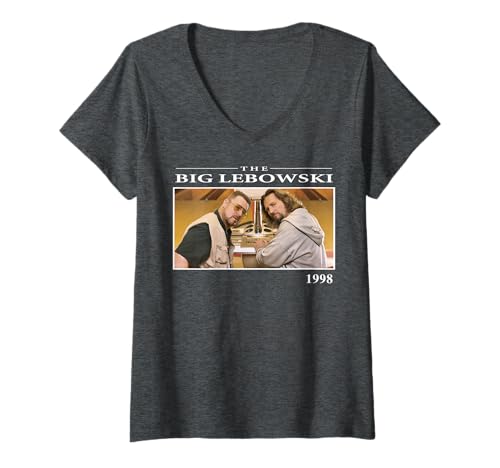 Damen Big Lebowski Walter and The Dude 1998 T-Shirt mit V-Ausschnitt Damen Big Lebowski Walter and The Dude 1998 T-Shirt mit V-Ausschnitt von The Big Lebowski