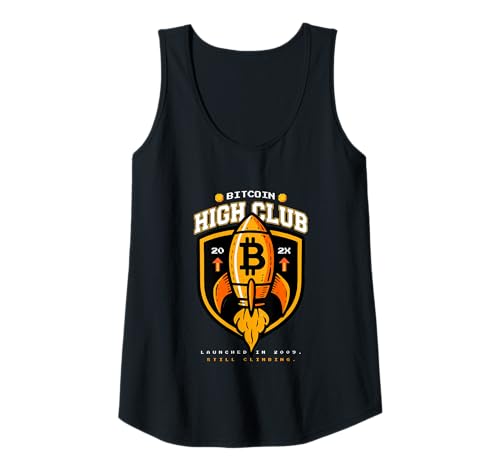 Damen Bitcoin High Club - Rocket Crypto gestartet im Jahr 2009 Tank Top Damen Bitcoin High Club - Rocket Crypto gestartet im Jahr 2009 Tank Top von The Bitcoin High Club