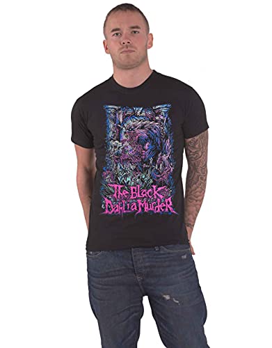 The Schwarz Dahlia Murder T Shirt Wolfman Band Logo Nue offiziell Herren Schwarz S von The Black Dahlia Murder