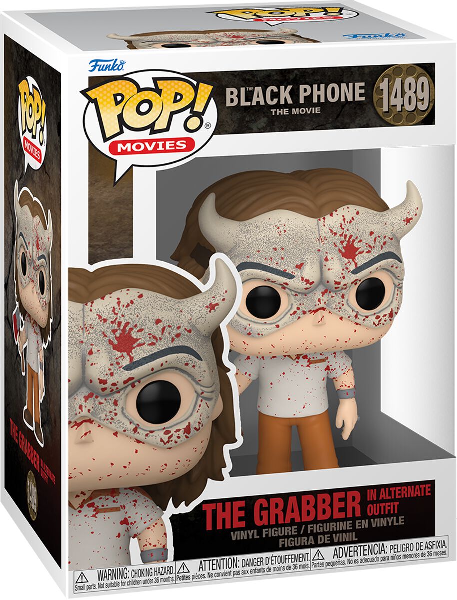 The Black Phone The Grabber in alternate Outfit Vinyl Figur 1489 Funko Pop! multicolor von The Black Phone