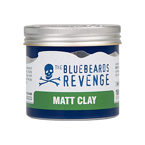 The Bluebeards Revenge, Texturising Hair styling Matt Clay For Men, Medium Hold, Low Shine And Matt Finish, 150ml von The Bluebeards Revenge