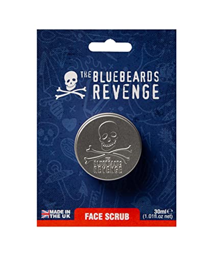 The Bluebeards Revenge Face Scrub For Men Deep Exfoliating Daily Face Wash with Natural Olive Stones and Ginger 30ml von The Bluebeards Revenge