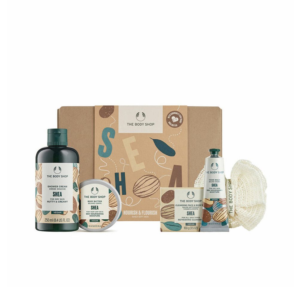 The Body Shop Hautpflege-Set Shea G3 Kleine Körperpflege für trockene Haut Geschenkset von The Body Shop