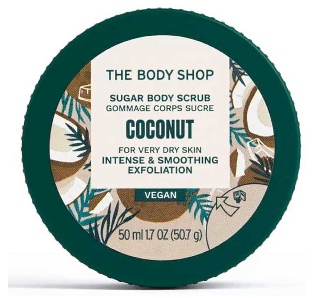 The Body Shop Körperpeeling Body Scrub Coconut 17270 UNITED KINGDOM carton @ 1 piece x 50ml von The Body Shop