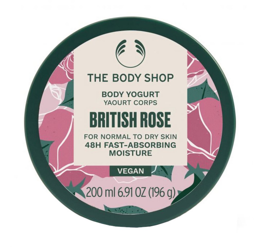 The Body Shop Körperpflegemittel British Rose Body Yogurt (Body Yogurt) 200ml von The Body Shop