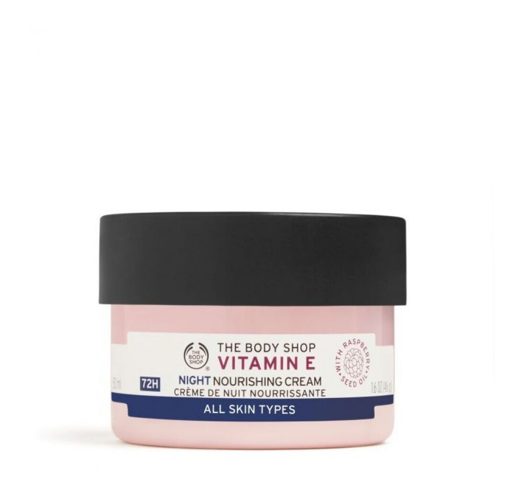 The Body Shop Körperpflegemittel Vitamin E Nourishing Night Cream 72H All Haut Types 50ml von The Body Shop