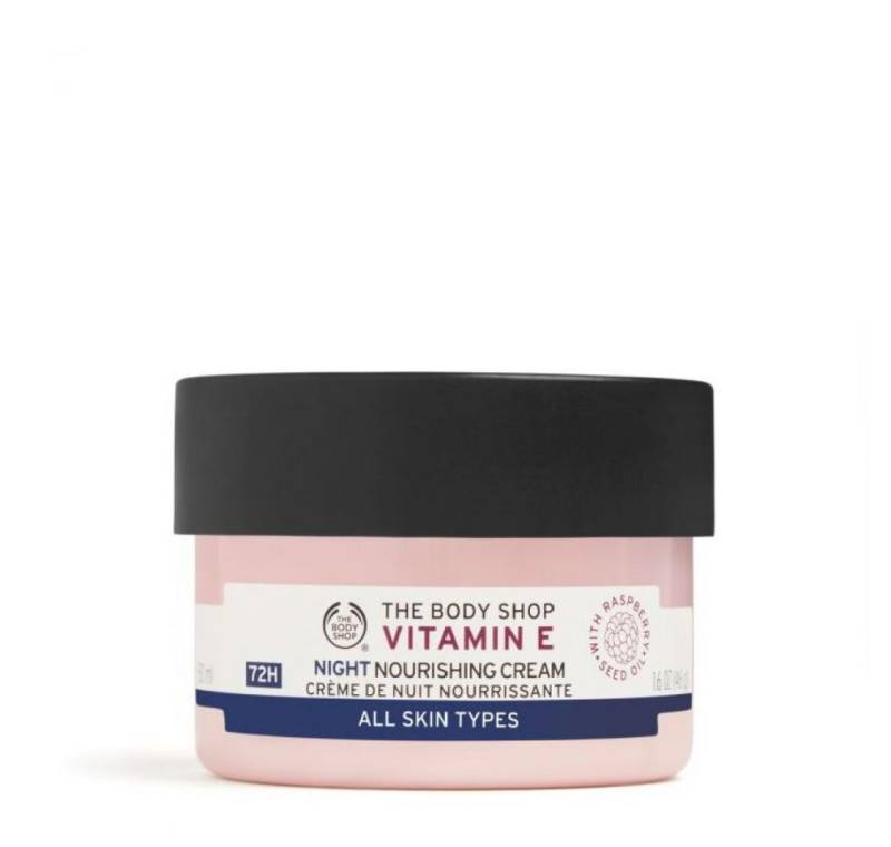 The Body Shop Körperpflegemittel Vitamin E Nourishing Night Cream 72H All Haut Types 50ml von The Body Shop