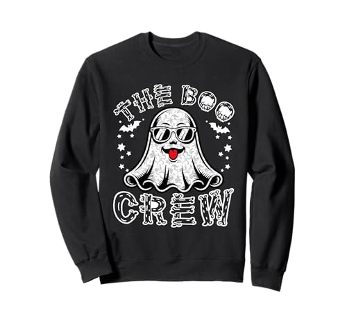 Ghost Halloween The Boo Crew Lustiges Halloween Herren Damen Kinder Sweatshirt Ghost Halloween The Boo Crew Lustiges Halloween Herren Damen Kinder Sweatshirt von The Boo Crew Funny Halloween