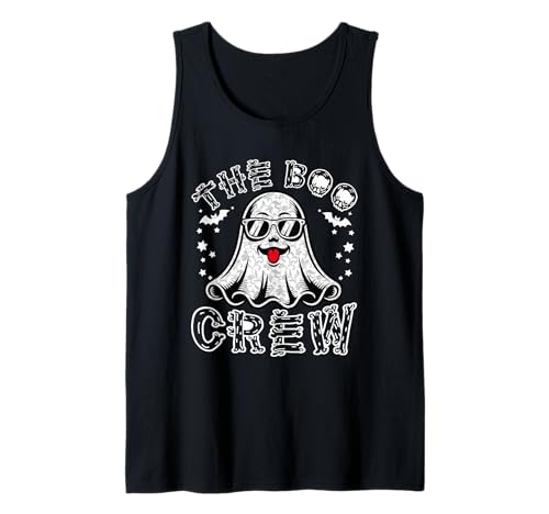 Ghost Halloween The Boo Crew Lustiges Halloween Herren Damen Kinder Tank Top von The Boo Crew Funny Halloween
