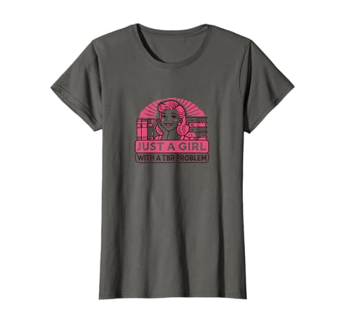 Nur EIN Mädchen mit einem TBR-Problembuch-Liebhaber-Design T-Shirt Nur EIN Mädchen mit einem TBR-Problembuch-Liebhaber-Design T-Shirt von The Bookaholic Academy