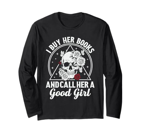 Ich kaufe ihre Bücher und nenne sie EIN gutes Mädchen | Book Lover Boyfriend Langarmshirt Ich kaufe ihre Bücher und nenne sie EIN gutes Mädchen | Book Lover Boyfriend Langarmshirt von The Bookish Nook