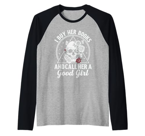 Ich kaufe ihre Bücher und nenne sie EIN gutes Mädchen | Book Lover Boyfriend Raglan Ich kaufe ihre Bücher und nenne sie EIN gutes Mädchen | Book Lover Boyfriend Raglan von The Bookish Nook