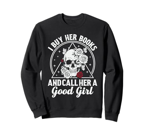 Ich kaufe ihre Bücher und nenne sie EIN gutes Mädchen | Book Lover Boyfriend Sweatshirt Ich kaufe ihre Bücher und nenne sie EIN gutes Mädchen | Book Lover Boyfriend Sweatshirt von The Bookish Nook