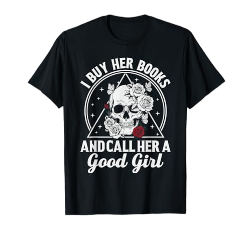 Ich kaufe ihre Bücher und nenne sie EIN gutes Mädchen | Book Lover Boyfriend T-Shirt Ich kaufe ihre Bücher und nenne sie EIN gutes Mädchen | Book Lover Boyfriend T-Shirt von The Bookish Nook