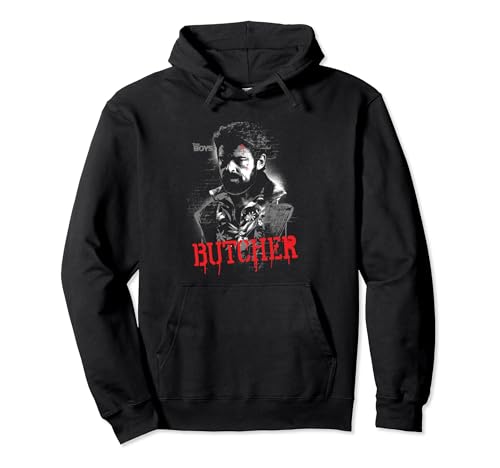 The Boys Butcher Graffiti-Posen Pullover Hoodie von The Boys