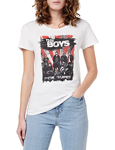 The Boys Damen Wotboysts006 T-Shirt, weiß, M The Boys Damen Wotboysts006 T-Shirt, weiß, M von The Boys