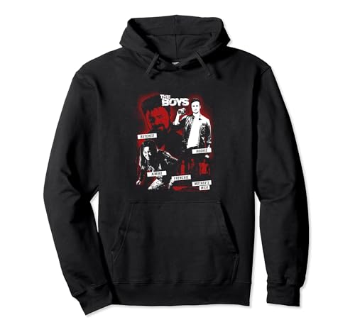 The Boys Kontrastgruppencollage Pullover Hoodie von The Boys