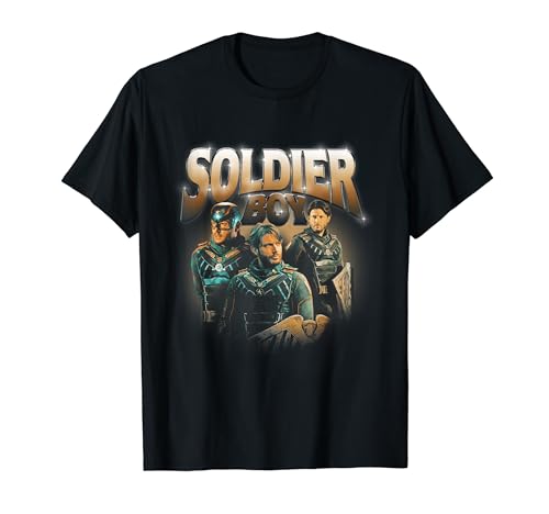 The Boys Soldier Boy Supe Charakter-90er-Collage T-Shirt von The Boys