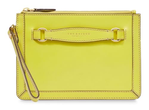 THE BRIDGE Bettina Pouch S Lime with Gold von The Bridge