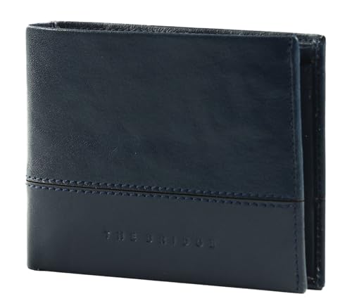 The Bridge Damiano Man Wallet Oltremare/Rutenio Scuro von The Bridge