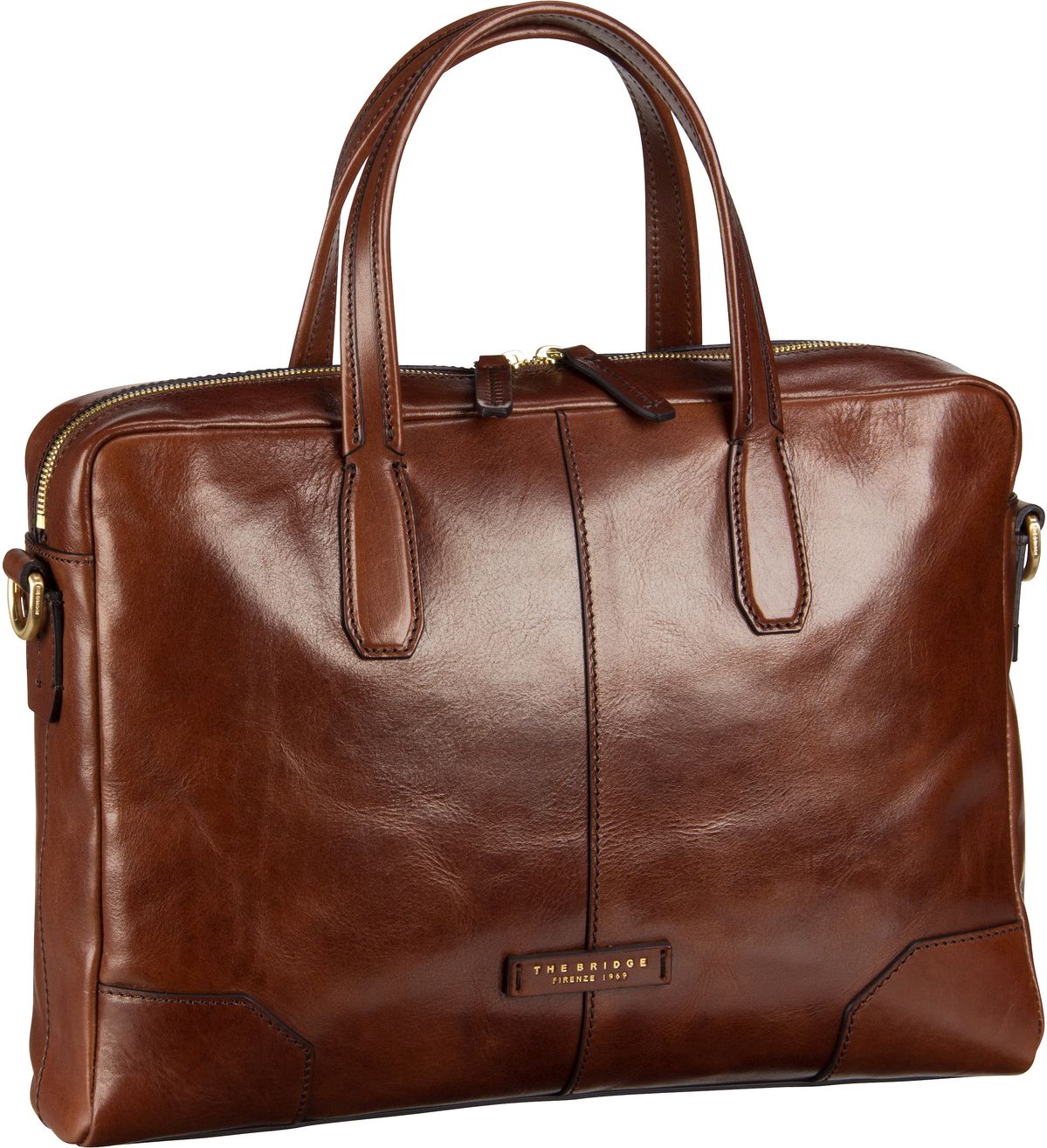 The Bridge Vespucci 3620 Briefcase  in Braun (8.1 Liter), Aktentasche von The Bridge