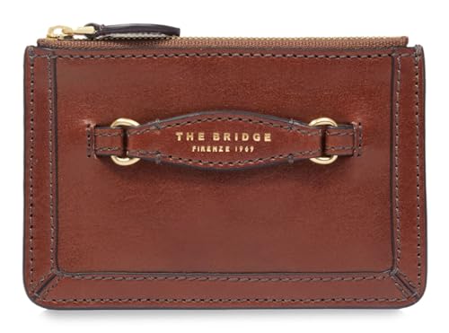 The Bridge Bettina Lady Card Holder Marrone 14 / ORO von The Bridge