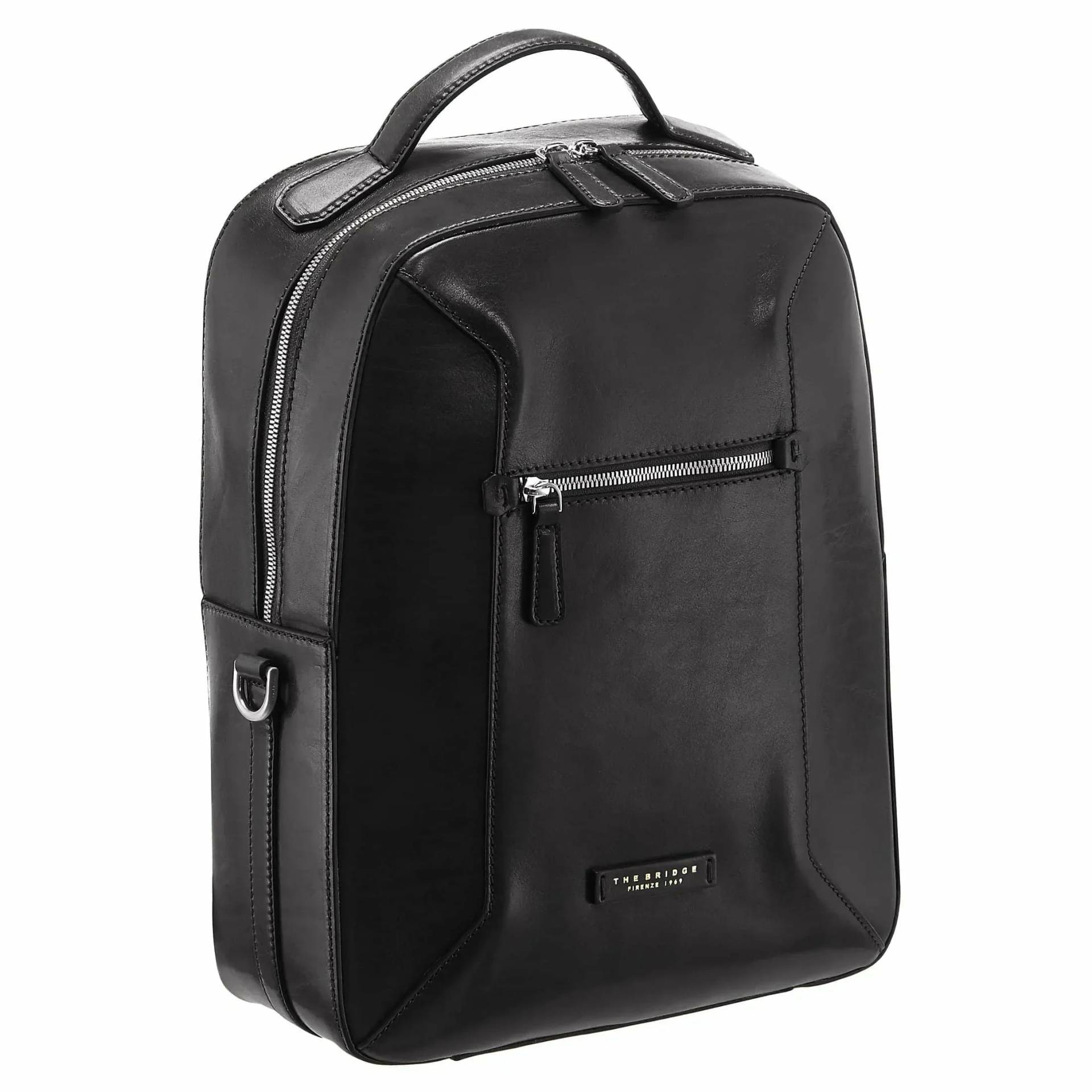The Bridge Bufalini Rucksack 40 cm - nero von The Bridge