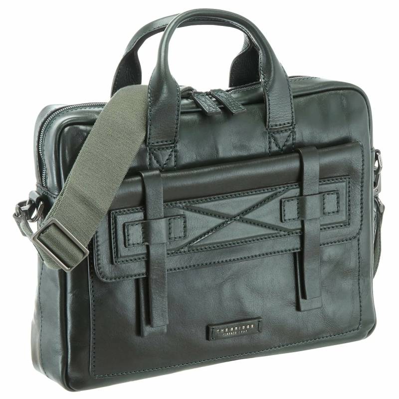 The Bridge Casentino Aktentasche 38 cm - verde bosco von The Bridge