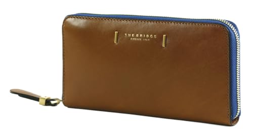 The Bridge Chiara Zip Around Wallet Cognac ABB. ORO von The Bridge