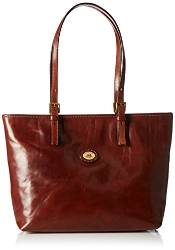 The Bridge 04903501 Damen Henkeltaschen 32x27x10 cm (B x H x T), Braun (14 14) von The Bridge