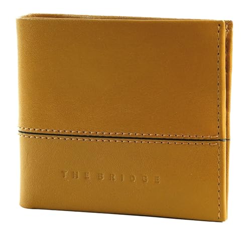 The Bridge Damiano Credit Card Case Curry/Rutenio Scuro von The Bridge