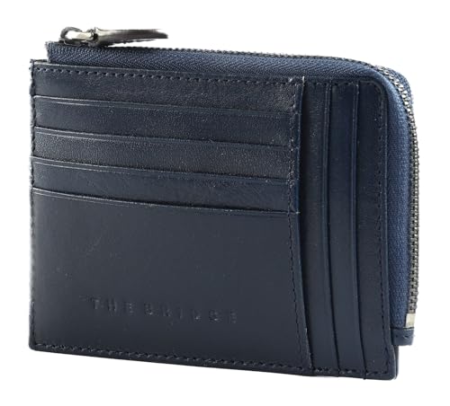 The Bridge Damiano Credit Card Case Oltremare/Rutenio Scuro von The Bridge