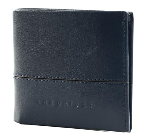 The Bridge Damiano Credit Card Case Oltremare/Rutenio Scuro von The Bridge