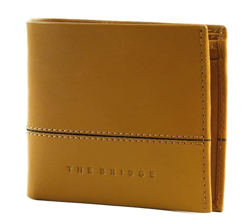 The Bridge Damiano Man Wallet Curry/Rutenio Scuro von The Bridge