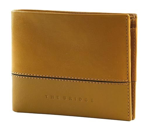 The Bridge Damiano Man Wallet Curry/Rutenio Scuro von The Bridge