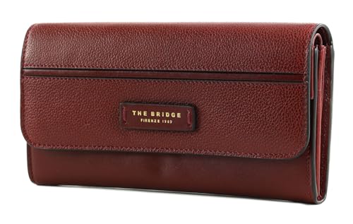 The Bridge Domitilla Continental Wallet Chianti Bordeaux ABB. ORO von The Bridge