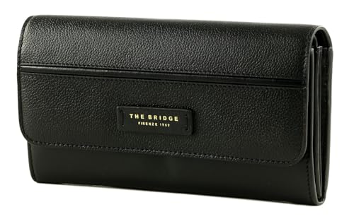 The Bridge Domitilla Continental Wallet Nero ABB. ORO von The Bridge