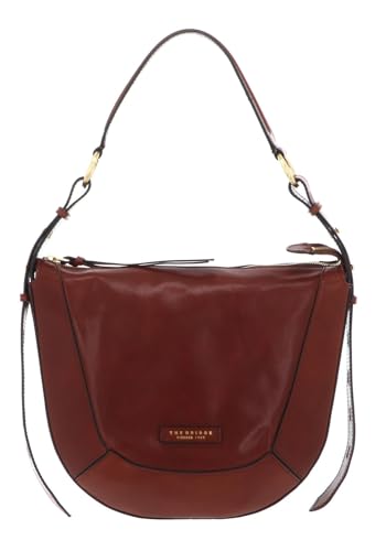 The Bridge Fedora Crossbody Bag Marrone 14 / Oro von The Bridge