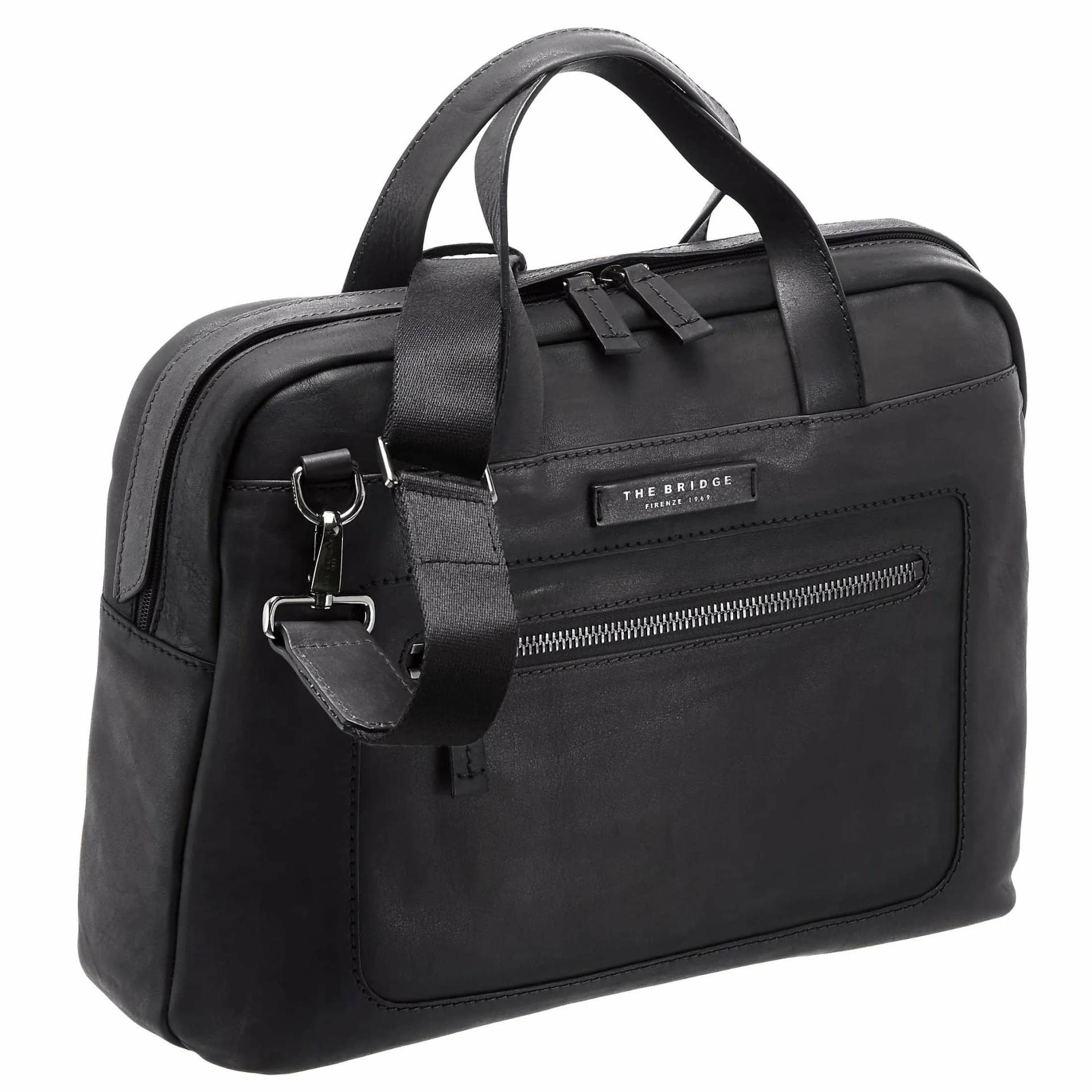 The Bridge Freestyle Aktentasche 40 cm - dunkelblau von The Bridge