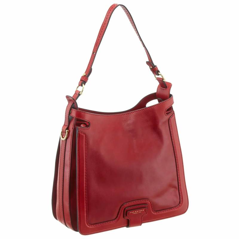 Schultertasche Giglio Rosso Rot von The Bridge