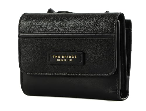 The Bridge Lady Wallet Nero ABB. ORO von The Bridge