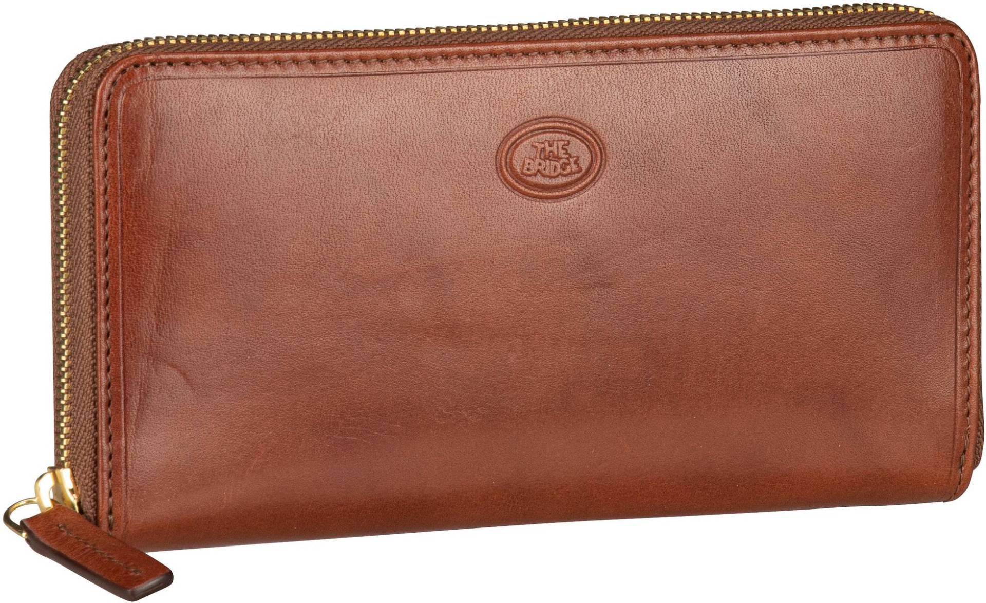 The Bridge Story Donna Lady Wallet 7131  in Braun (0.6 Liter), Geldbörse von The Bridge