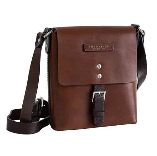 The Bridge Lorenzo Crossbody Tasche, braun von The Bridge