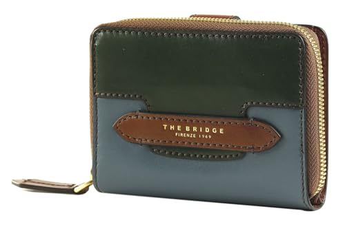 The Bridge Lucrezia Colorblock Lady Wallet Malachite + Multicolor ABB. ORO von The Bridge