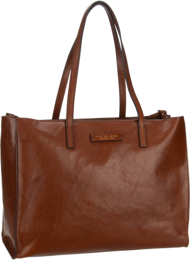 The Bridge Mirra Shopping with Zip 1314  in Braun (15.9 Liter), Shopper von The Bridge