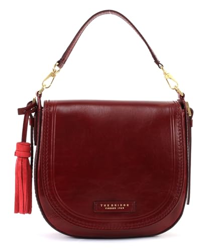 The Bridge Pearldistrict Schultertasche 23 cm red von The Bridge