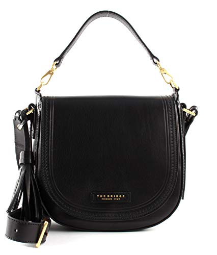 The Bridge Pearldistrict - Schultertasche Leder 23.5 cm black von The Bridge