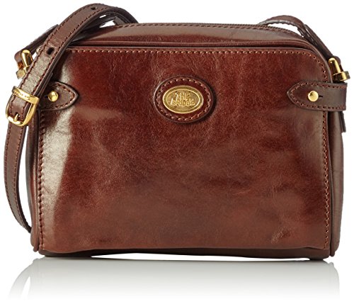 The Bridge Story Donna 04005801 Damen Umhängetaschen 22x6x15 cm (B x H x T), Braun (Brown 14) von The Bridge