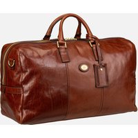 The Bridge - Story Viaggio Duffle 52cm Marrone/Oro - Dufflebag  , von The Bridge